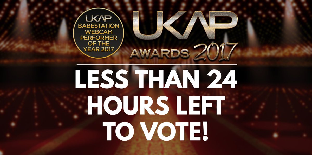 UNDER 24 HOURS LEFT!
Who will win the Babestation Webcam Performer of the Year Award 🏆?
Click here for voting info!👇
https://t.co/Le6CpIaxYY https://t.co/iImttAILPl