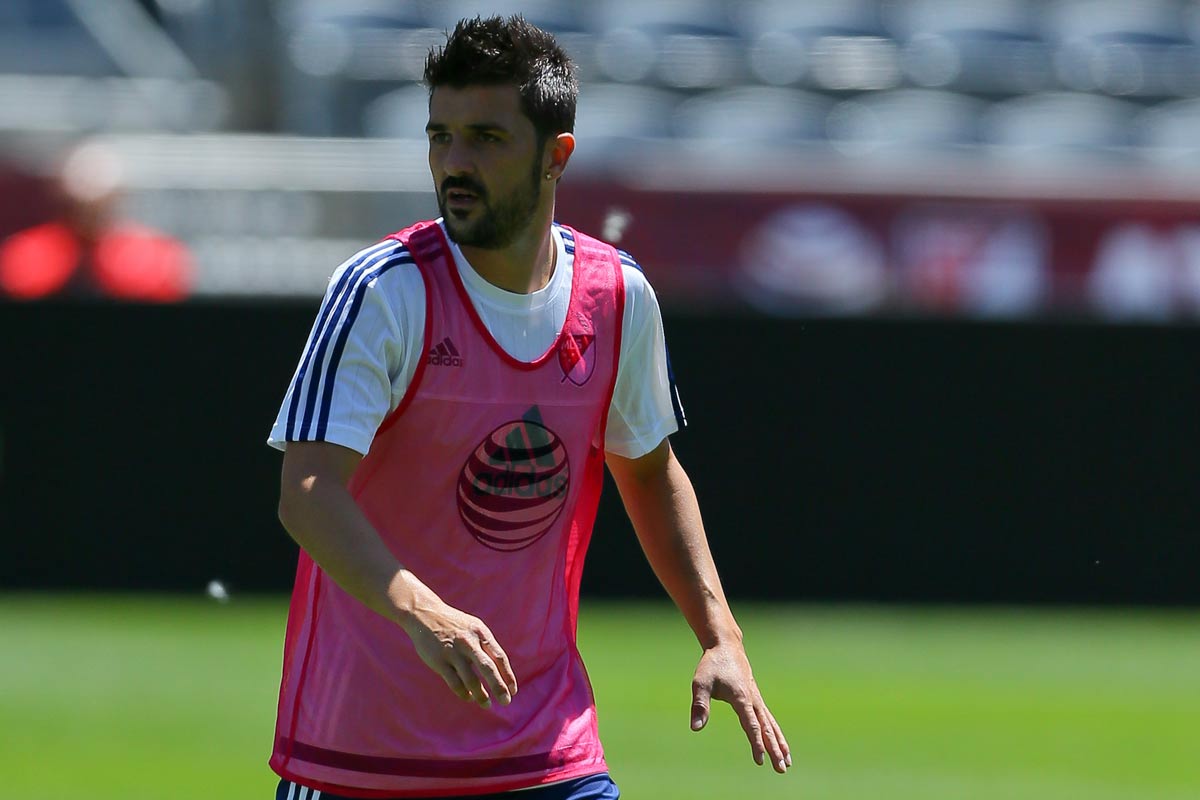 MLSfutbol_com's tweet photo. Villa vuelve a disfrutar de los entrenos con España https://t.co/HxuYgsmfzY https://t.co/CGtoV9vqHf