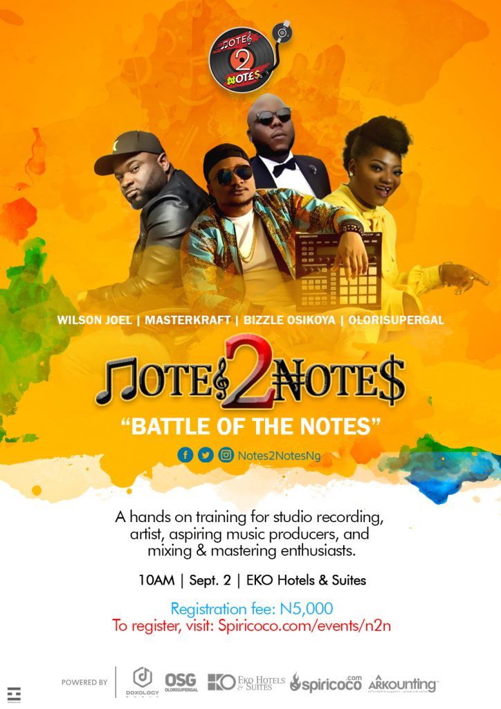 KatherineObiang's tweet photo. Award Winning Music Producer; Wilson Joel @themusicmagnate, Presents #Notes2Notes! https://t.co/00b3oZLSGQ https://t.co/BVDWYWnHSW