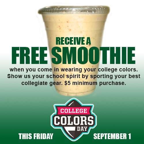 Who's excited about the start of college football!!??!!  ow.ly/imlW30eNbXQ