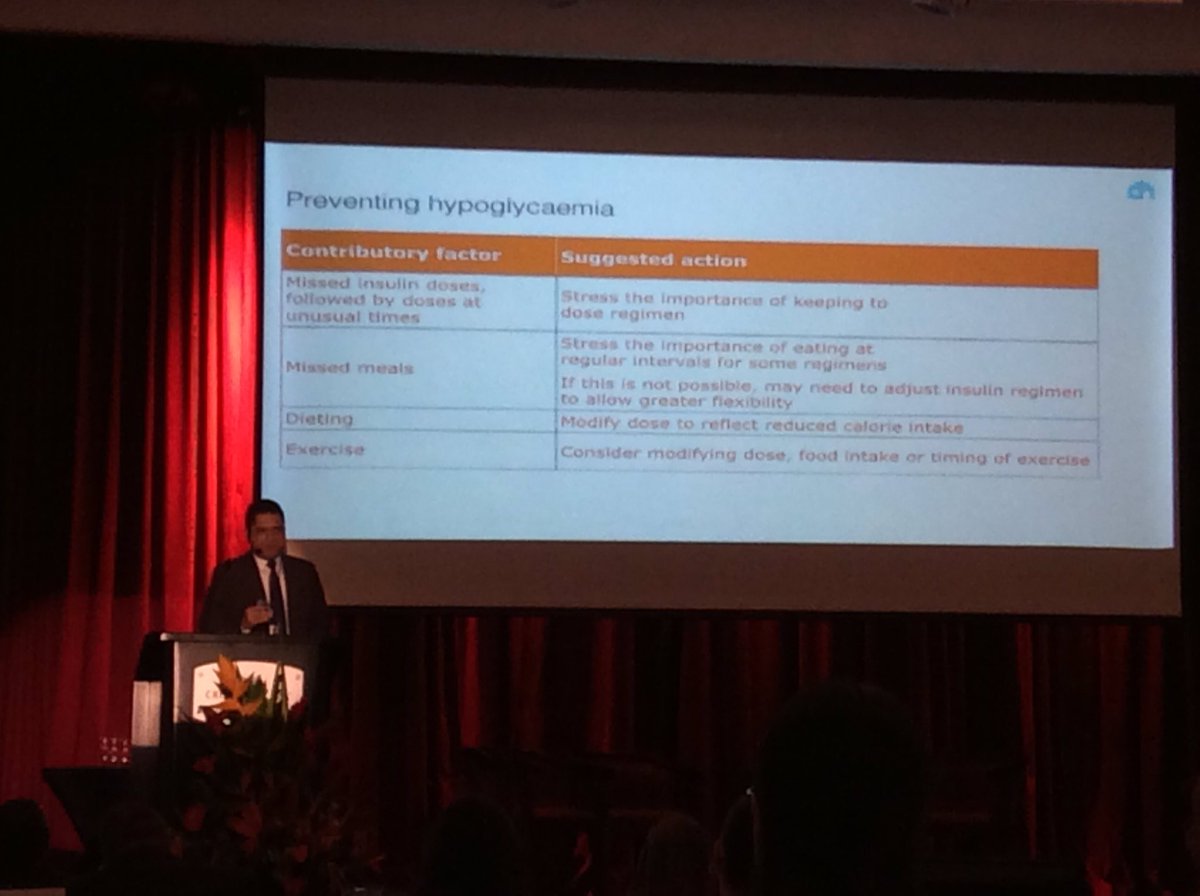 #endocrino2017 Prevención de hipoglicemia en pte diabético. Dr. Ponce