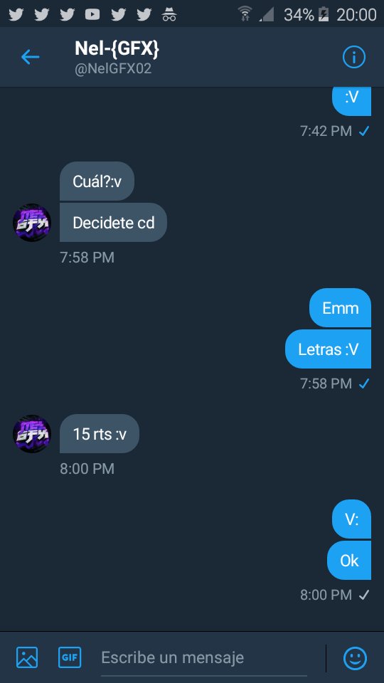 BysarixYoutube's tweet photo. Ayuda Si Este Tweet Llega A 15 Rts @NelGFX02 Me Hace Unas Letras Ayuda :0 @GreckVX @ShexGraphics @TeamRem7u7 @ChispitasAX32 @MiguelArtz12 https://t.co/uLsji7hPrn
