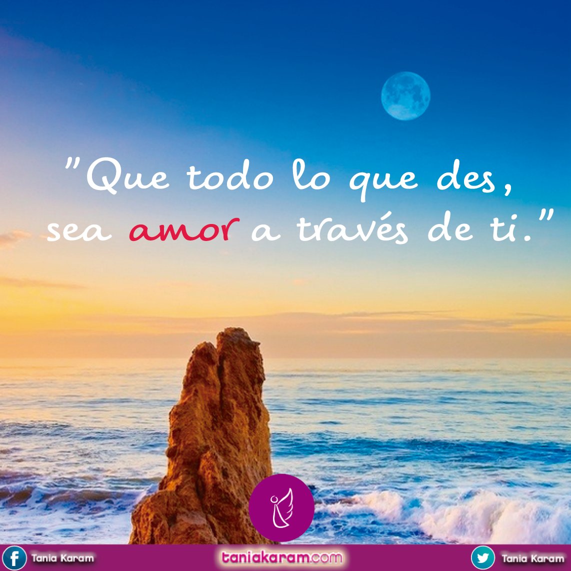 taniakaram's tweet photo. “Que todo lo que des, sea amor a través deFacebook
 ti.” ⭐❤🙏😇⭐ https://t.co/ES1nvYeS3k