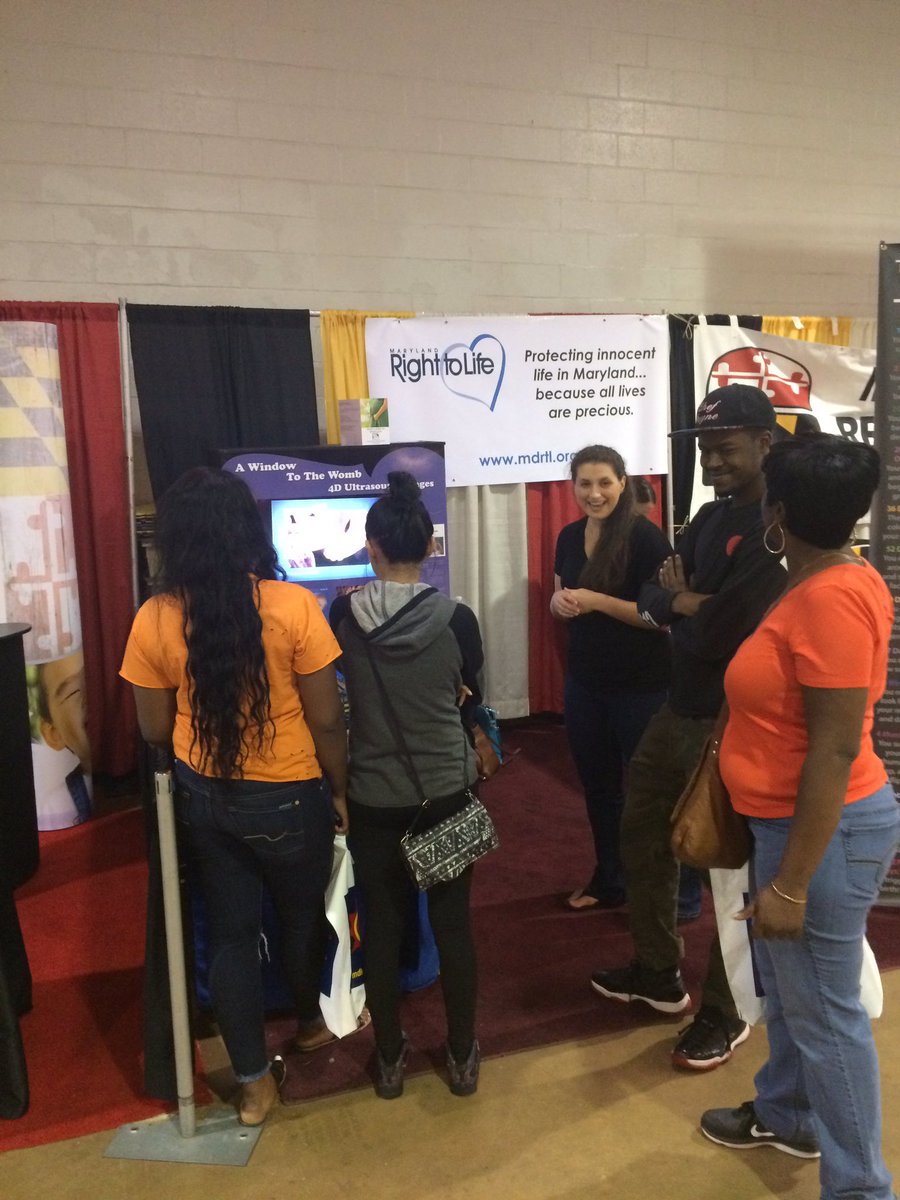 WashArchdiocese's tweet photo. Thank you to the bold witnesses to life volunteering at the pro-life booth at the @MDStateFair! #iStand4Life #AlwaysDignified https://t.co/rv50ScCdb4