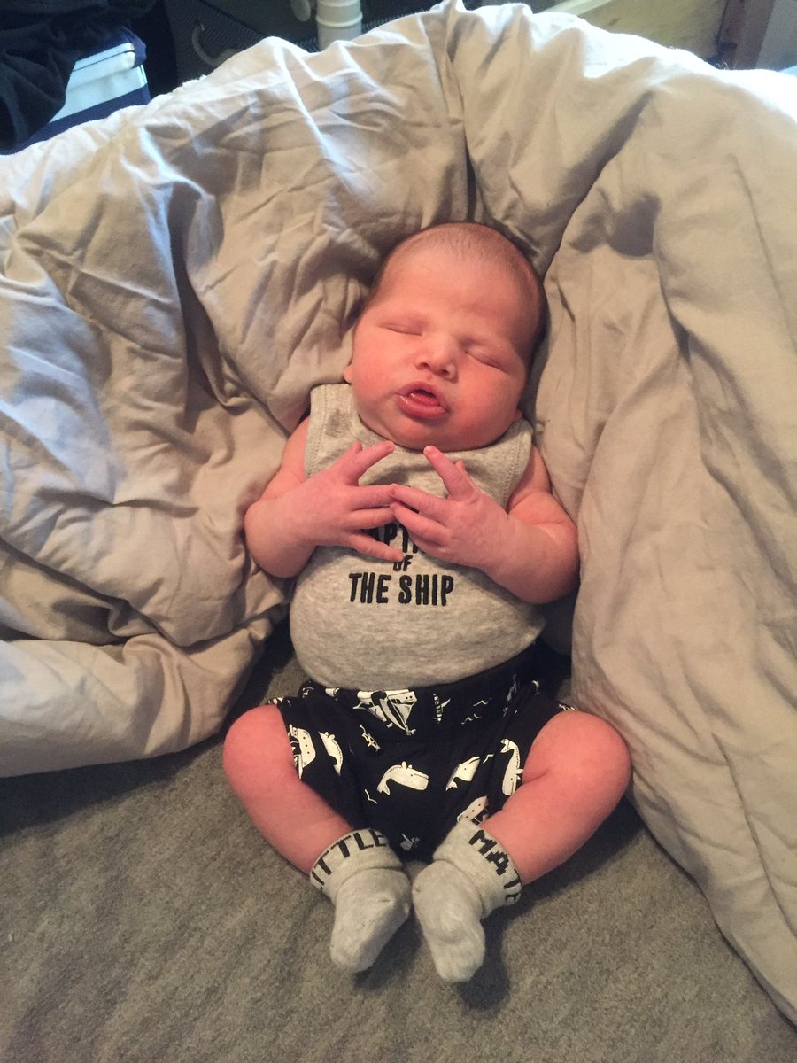 havenrenee5's tweet photo. My little chunky boy is already a week old!! #thatchin 😍 https://t.co/obmULhBCTu