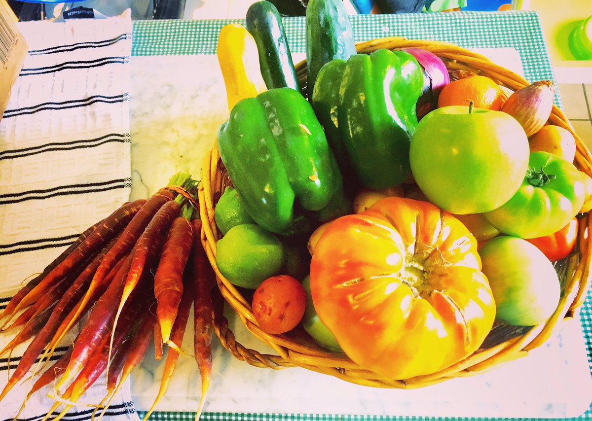 Nothing better than a basket of fresh vegetables. So many possible options.  <a href="/MASTERCHEFonFOX/">MasterChef</a>