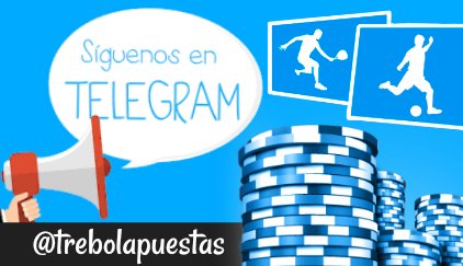 TrebolApuestas's tweet photo. Quieres apuestas y pronósticos gratis analizados todos los días a cuotas +1.8? Empieza a ganar desde ya!!! #telegram
https://t.co/syJ6yW2Yec https://t.co/IDqFk0erdo