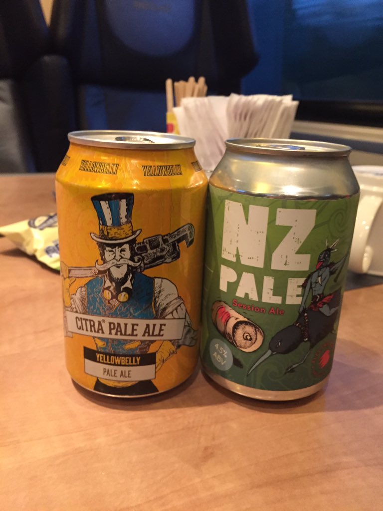 eddbuysbeer's tweet photo. On my way to @CamdenBrewery for a couple of days. Brought a couple of friends for the journey @ElectricBearUK @YellowBellyBeer https://t.co/vMfJwsftBa