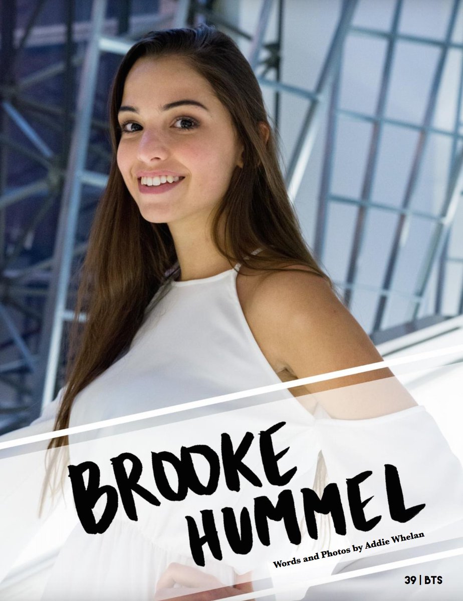 Brooke Hummel SP (@brookehummel_sp) on Twitter photo Thank you Addie for a great interview!! See my interview and exclusive pics in <a href="/BTSmag/">Beyond The Stage</a> latest issue. ow.ly/V7RU30eMT9V Thank you Addie for a great interview!! See my interview and exclusive pics in <a href="/BTSmag/">Beyond The Stage</a> latest issue. ow.ly/V7RU30eMT9V