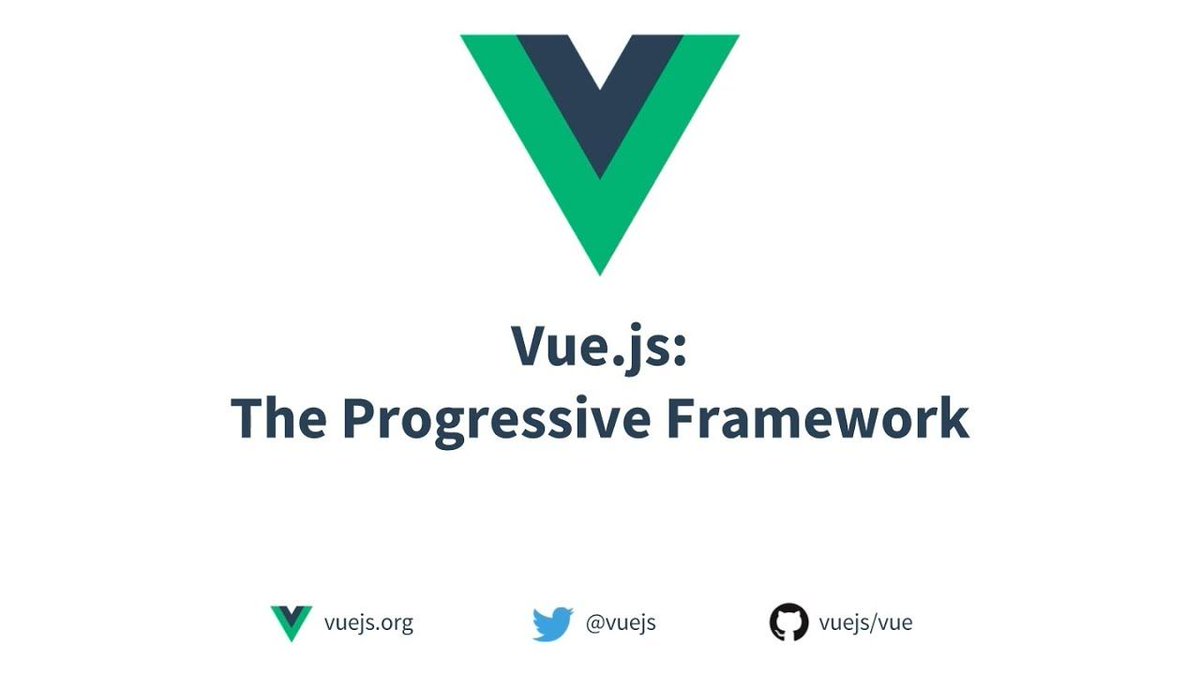 StackTrender's tweet photo. VueNYC Talk - Vue.js: the Progressive Framework by Evan You https://t.co/dqkTv3rVHJ #vuejs #vuetalks #javascript #js #jsframeworks #frontend https://t.co/YKCdYdOkO8