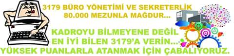 Sayın Cumhurbaşkanım Ön lisans 3179 kodlu Büro Yönetimi bölümü atanmak istiyor
#3179BüroYönetimiAtamaBekliyor
<a href="/RT_Erdogan/">rt_erdogan</a>
<a href="/tcbestepe/">T.C. Cumhurbaşkanlığı</a>