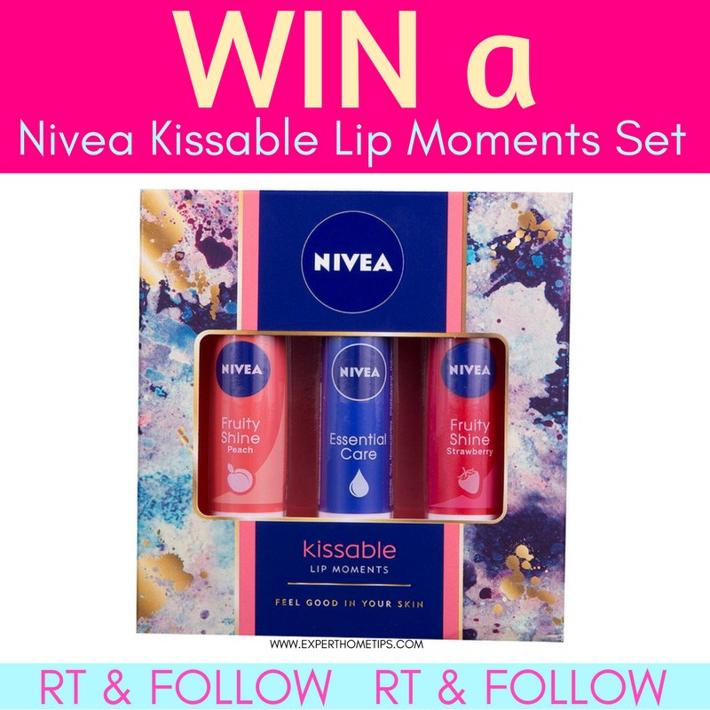 ExpertHomeTips's tweet photo. Brighten up #HumpDay &amp; #WIN a Nivea Kissable Lips Moments Set👄🌟RT &amp; FOLLOW @ExpertHomeTips🌟
>> https://t.co/O7xdMgaGDT   
#winitwednesday https://t.co/J3tIcRWKzg
