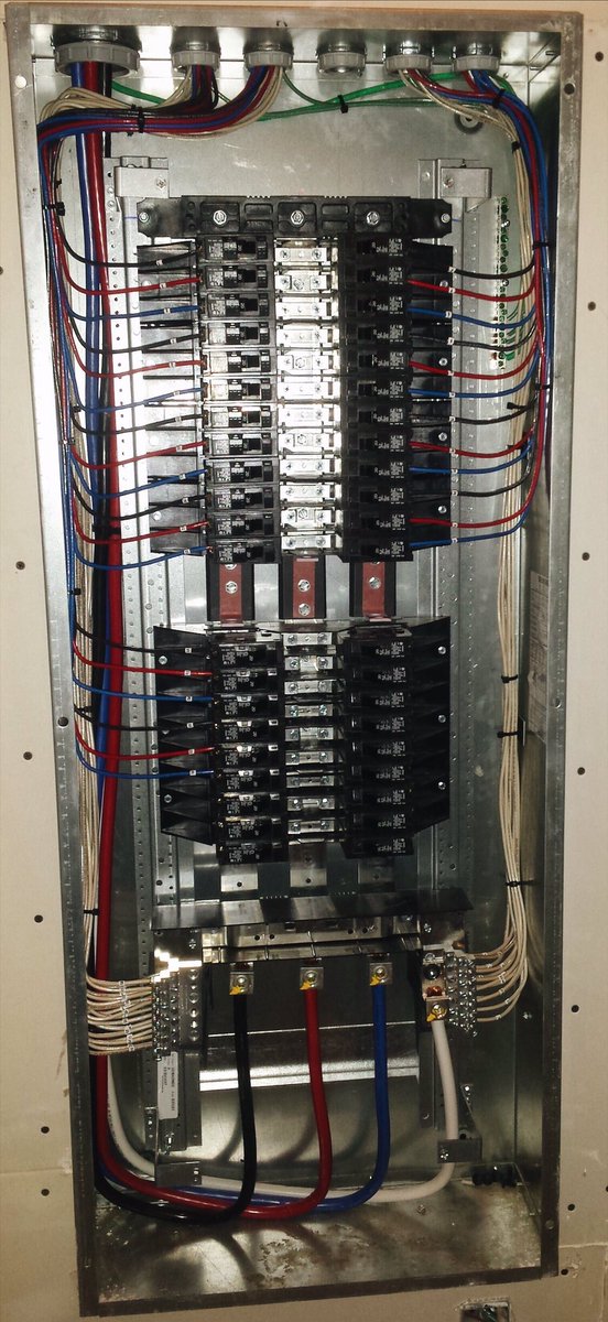 RowanElectric's tweet photo. Panel made by Josh Norman at our Oliva Medical Office project with @PravaCSI #electricians #jobsite #SanDiego #construction #RowanElectric https://t.co/MSjfVCILlb