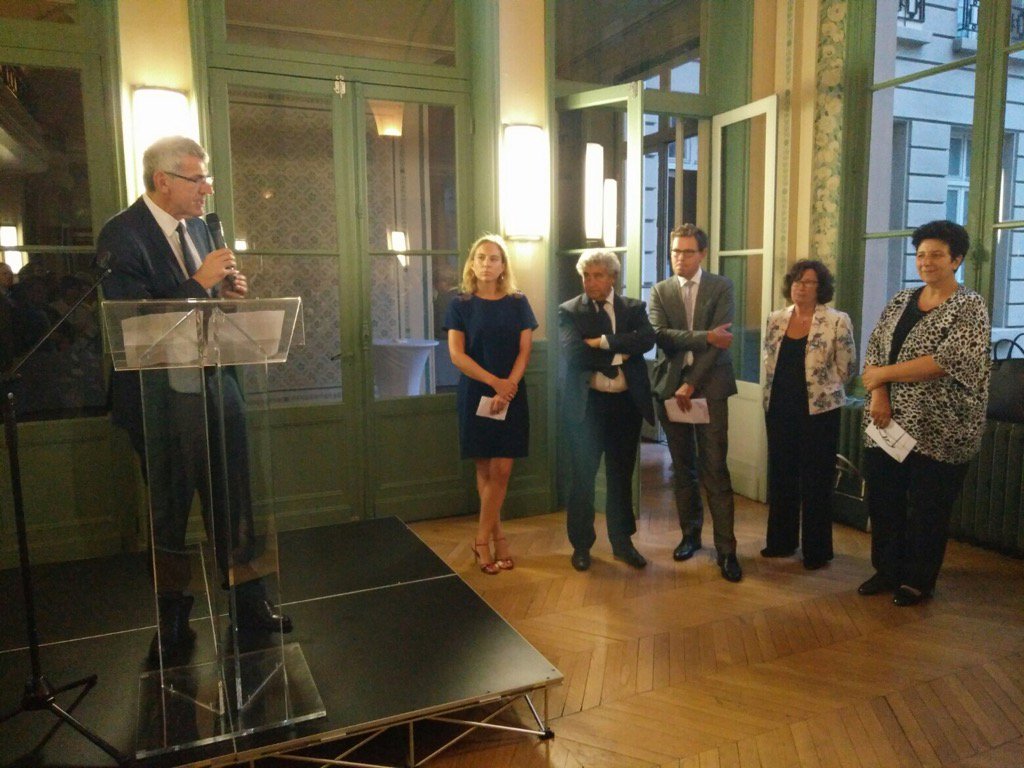 honoré d'accueillir la soirée de l'université d'été de la @CPUniversite au@CrousParis en présence de <a href="/VidalFrederique/">Frédérique Vidal</a>