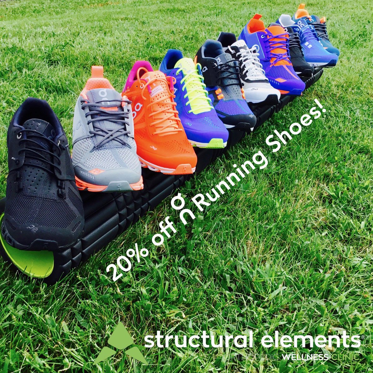 Team_SE's tweet photo. 20% of our ON running shoes through Friday at SE Hagerstown. Come get yours! #structuralelements #humanperformancerefined https://t.co/e41ZtxToBD