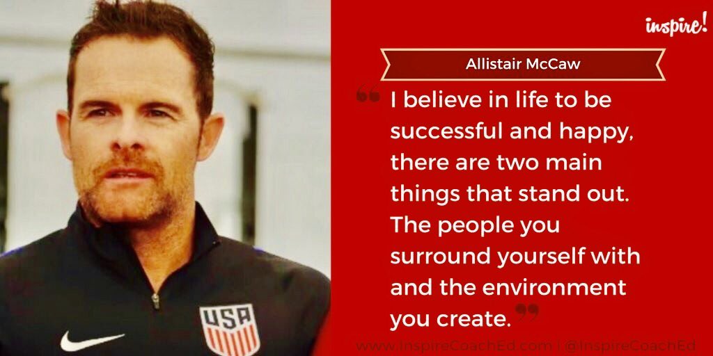 "I believe that 2 of the greatest decisions you can make are the people who you surround yourself with &amp; the environment you create" 🏆