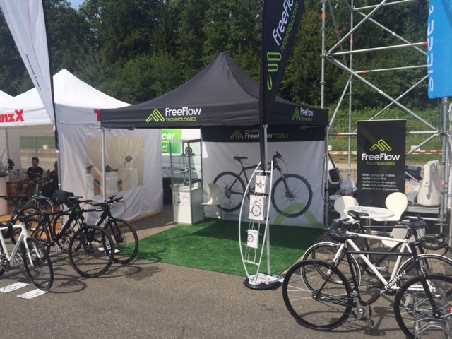 FreeFlow_Tech's tweet image. All set for Eurobike 2017! Visit us at stand DA 406 - big thanks to @ScotDevInt and @MTBCoS