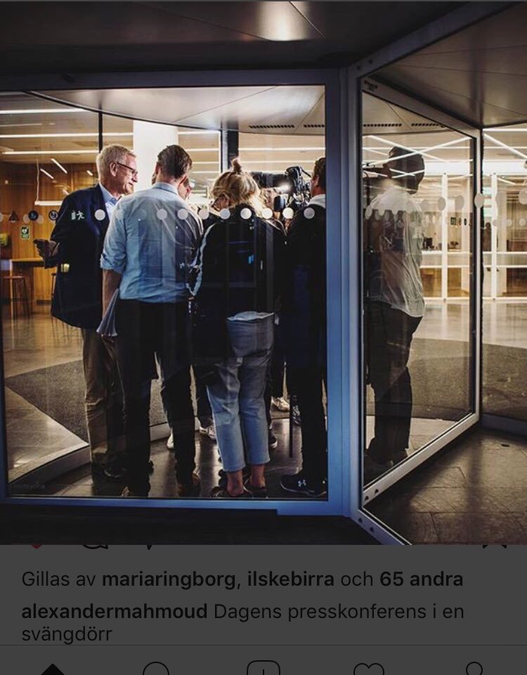 Politiken får aldrig bli som en svängdörr som man fastnar i.