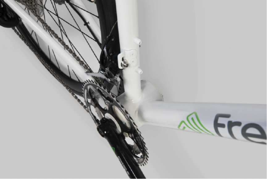 FreeFlow_Tech's tweet image. Our super compact e-bike drive unit is fully contained in the bottom bracket - meet us at #EurobikeShow 2017, DA 406 #ebike #electricbike