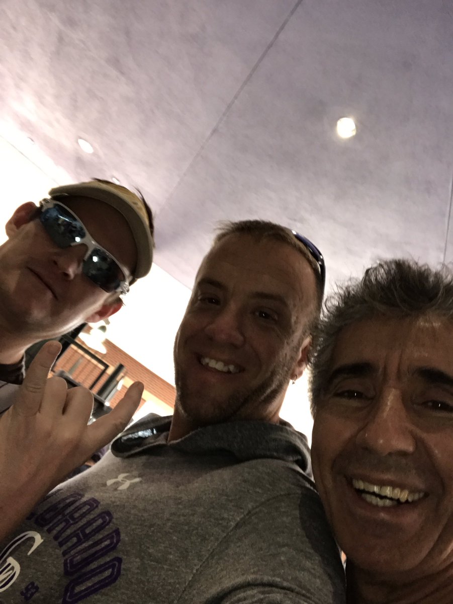 ShortStackMastr's tweet photo. Let's go @Rockies !!!!! Enjoying the game today with @sawaqdeh #AndrewP https://t.co/PuG9sWyn6s
