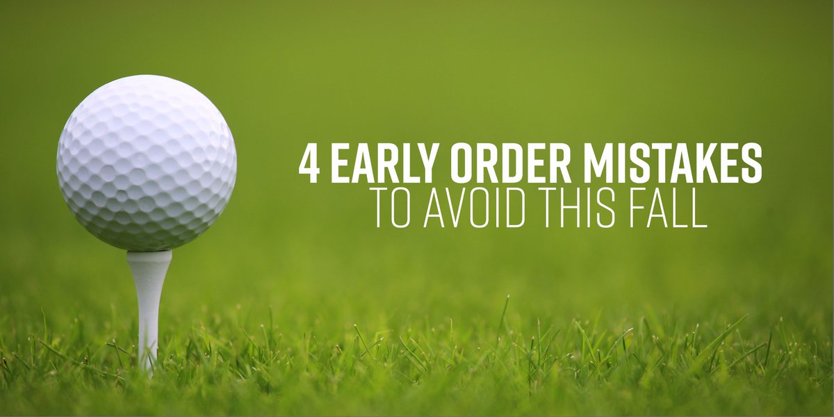 Have a smooth and easy early order by avoiding these mistakes this fall via our latest newsletter: conta.cc/2iL8nlU