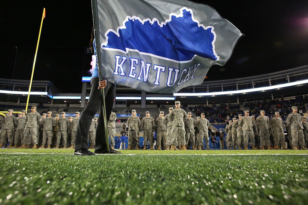 We're excited to honor service members at Heroes' Day at <a href="/UKFootball/">Kentucky Football</a>'s season opener on Sept. 9.

🗒 bit.ly/2xNGhcf