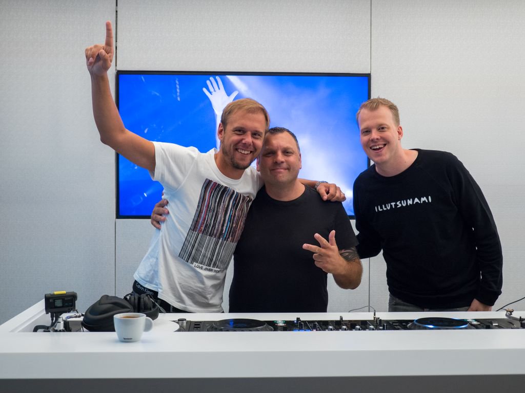 asot's tweet photo. With @MikePush present, #ASOT828 was a big success. Discover @arminvanbuuren's favorites from last week here! https://t.co/byWbdK9kXE https://t.co/Pf75yqfb6h