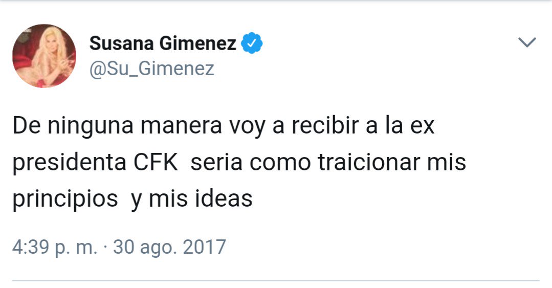 MatiasAyrala's tweet photo. Ya lo sabíamos, Susana. https://t.co/sDhSSZhyQF