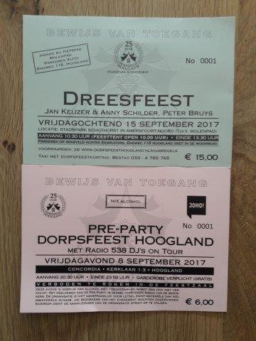 dfhoogland's tweet photo. Kaartverkoop voor PRE-PARTY (8 sept) &amp; Dreesfeest (15 sept) #DFH2017 gaat erg goed. Koop ze nu bij Primera Brundel of bar de Kolkrijst! https://t.co/z2z14EPYo1