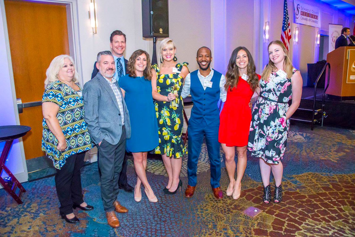 findsomewinmore's tweet photo. We are honored to have been chosen as one of the recipients of the 2017 Seminole County Business #Award! 🙌🏼🏆#LookingGoodTeam https://t.co/EALJx1W1kc