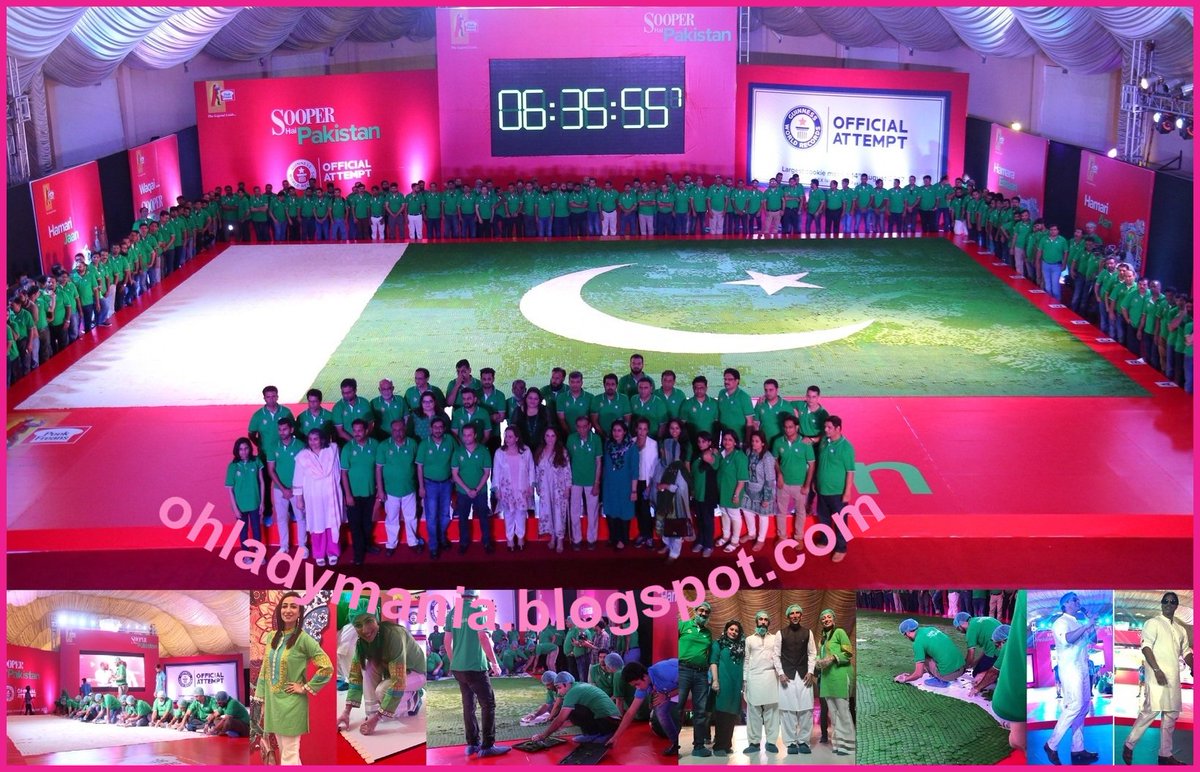 OhLadyMania's tweet photo. #Pakistan Breaks #GuinnessWorldRecord For Largest #CookieMosaic
https://t.co/Hm8YY2unAp
#SooperPakistan #SooperHaiPakistan #cookies #baking https://t.co/iHfeUq4sAi