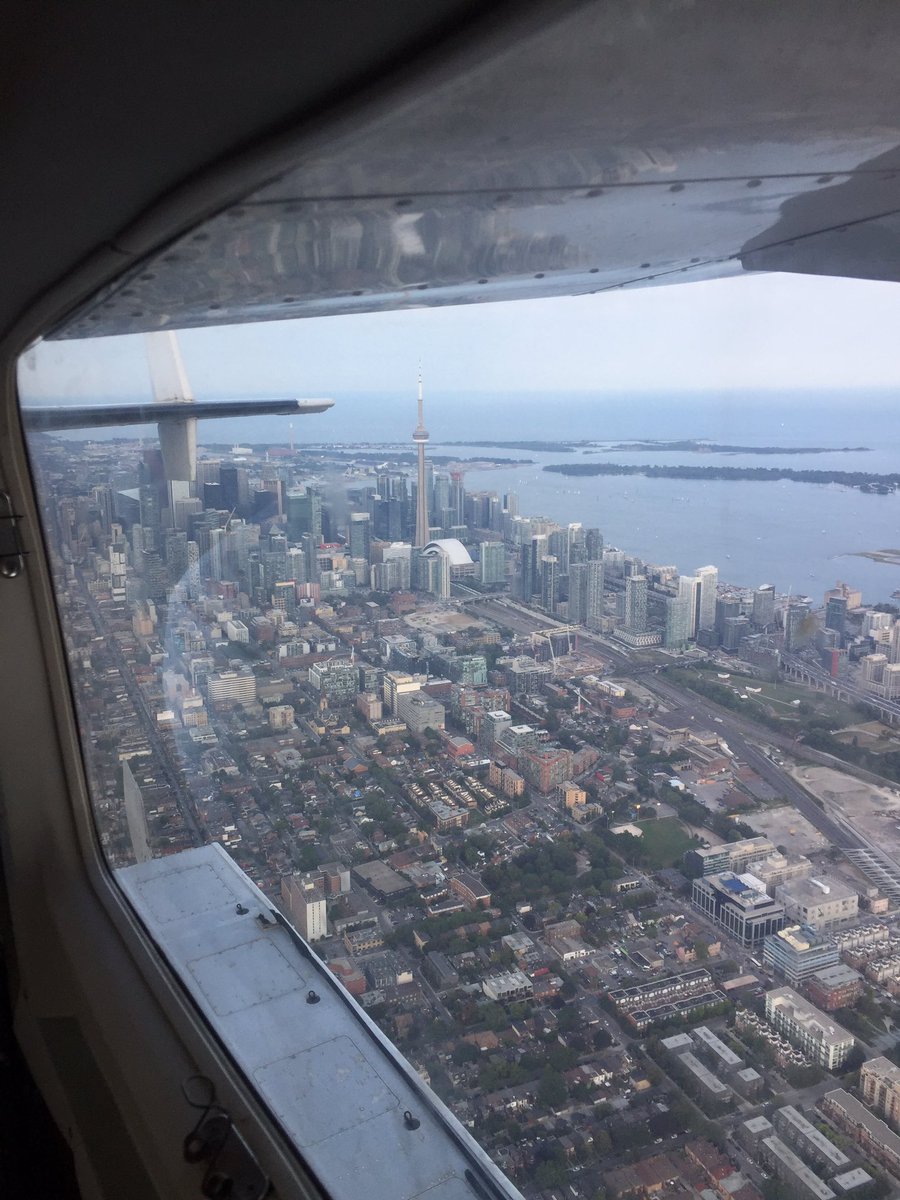 Toronto from a float plane...