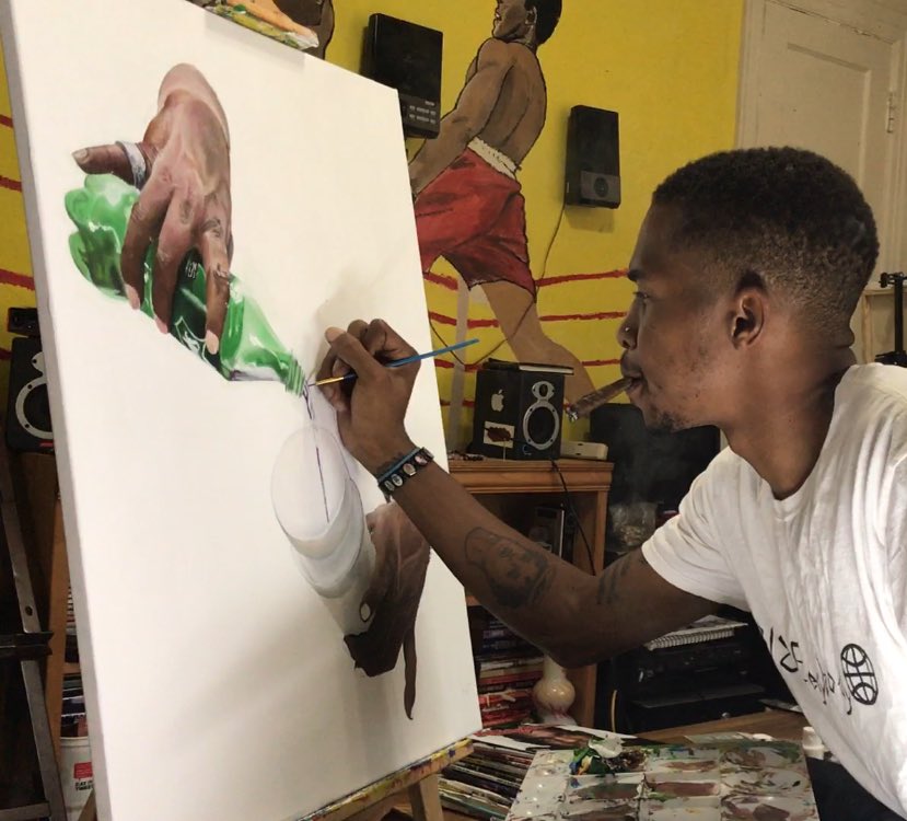 LouisianaBeedy's tweet image. They keep callin me "Hood Picasso"....he aint have shit on me tho 🤷🏾‍♂️