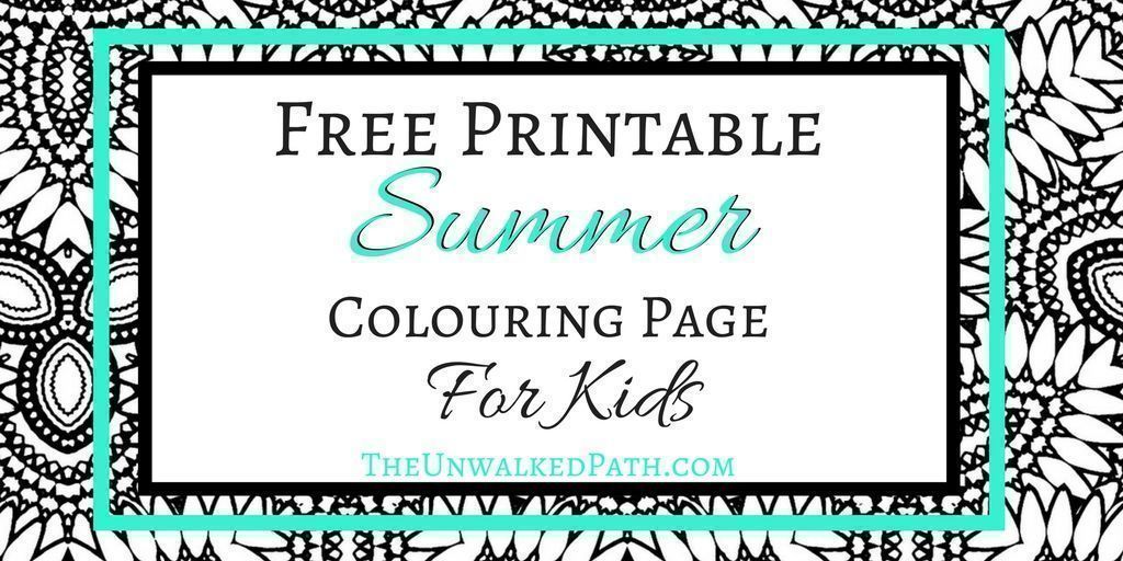 TheUnwalkedPath's tweet image. Looking for some free #summer fun for your kids?
Print off this adorable Word search AND Colouring page!

buff.ly/2vEwu7K