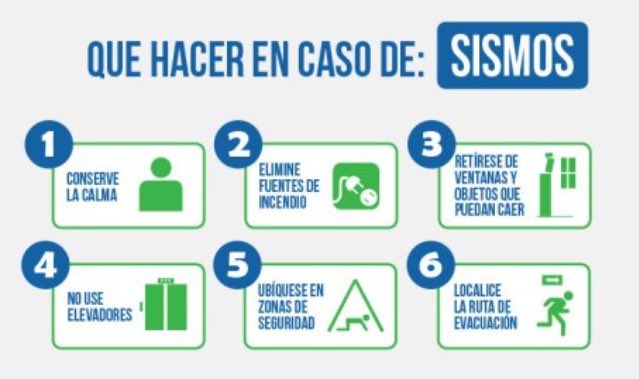 experseca's tweet image. ⚠️#ExpersecaTips  ¿Qué hacer en caso de #sismo? 📢#ccs #Venezuela