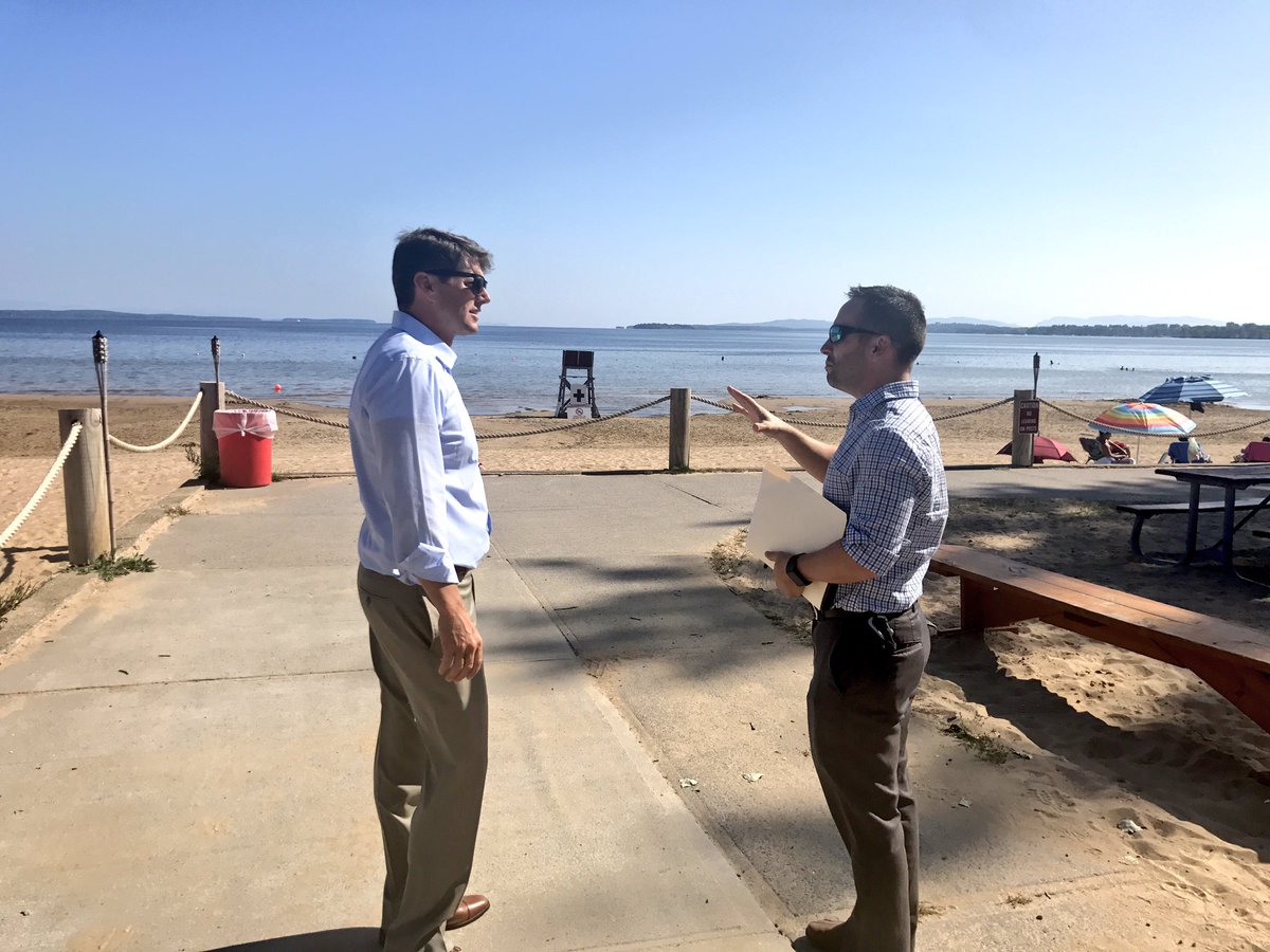jonesnyassembly's tweet photo. Thanks to @StevePeters518 for giving me a tour of the @_Plattsburgh_NY city beach #amazingpotential #tourism #recreation #whataview https://t.co/CJgIhH8c9j