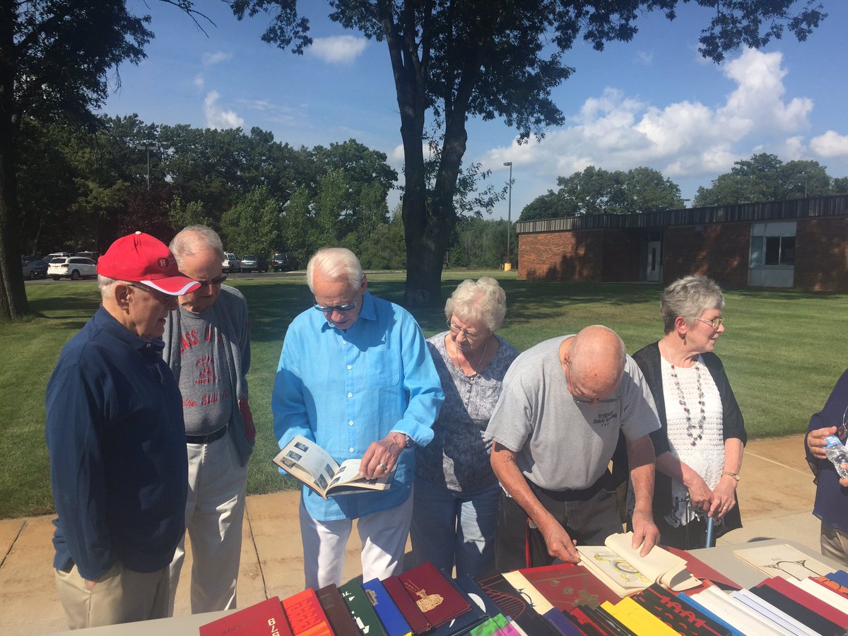 SuptBayne's tweet photo. So good to see alumni return to #OnHolton to celebrate 100 Years of Holton High School! https://t.co/hvoCSGGOHC