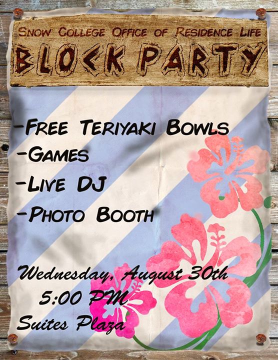 RHA_Snow's tweet photo. It's PARTY TIME!
Residence Life's Block Party is TODAY at 5PM!
Behind the Suites:
Games, Food, and Fun!
@SnowResLife #SnowResLife #snowrha https://t.co/XPuXPU0gq9