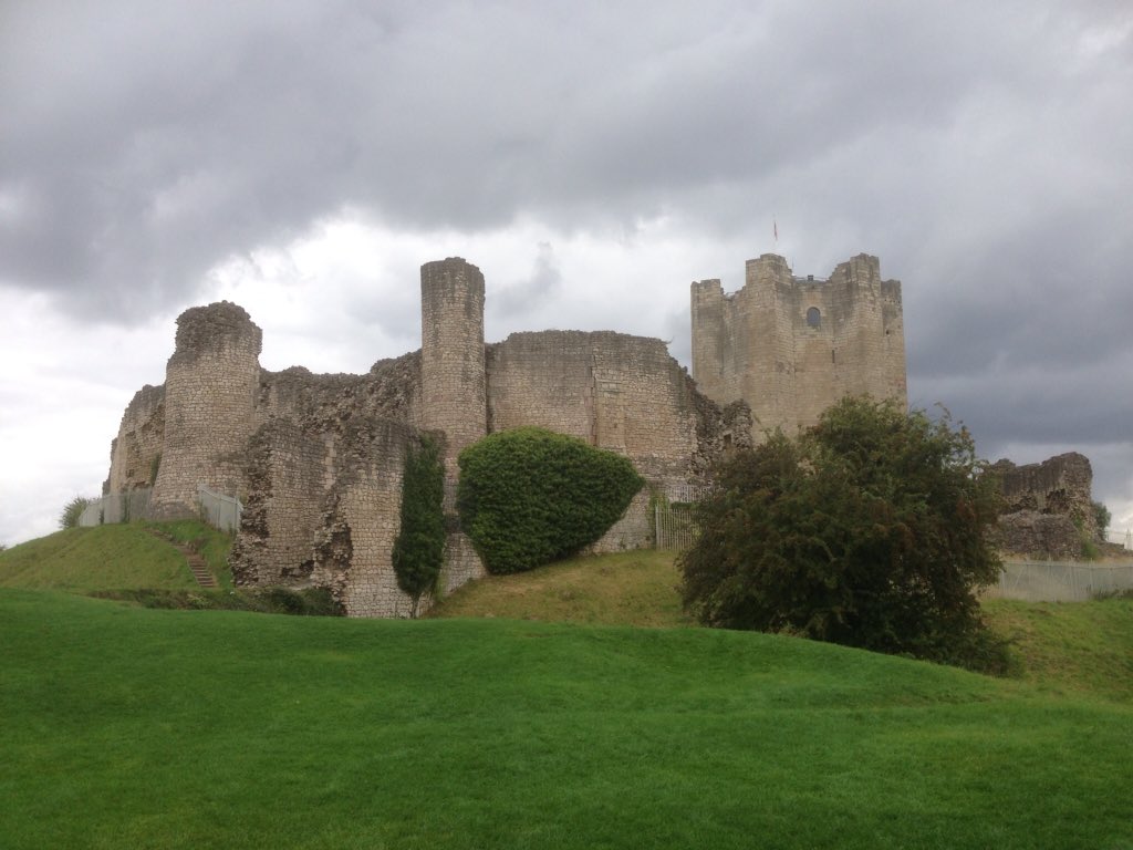 'There are few more beautiful or striking scenes in England ....' (Sir Walter Scott, Ivanhoe) #conisbroughcastle