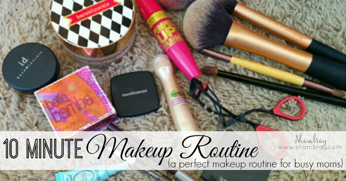 Shambray's tweet photo. If you are a mom then you know that a fast makeup routine is KEY!  #makeuproutine #makeup https://t.co/vWbUl54zlG https://t.co/HF17FfRxmu