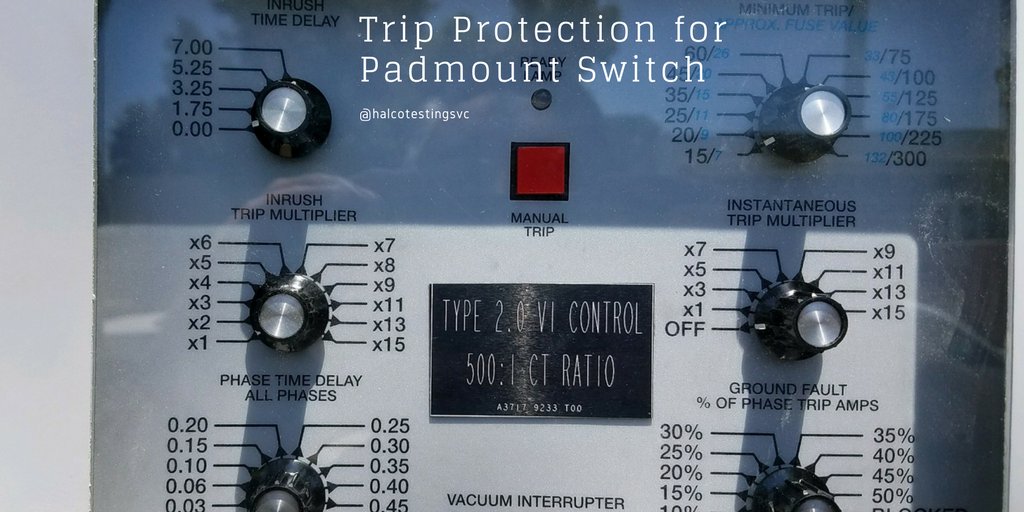 halcotestingsvc's tweet photo. Busy Day #outinthefield #Tripprotectionforpadmountswitch
#electricalengineering https://t.co/KaDK3jdM4U