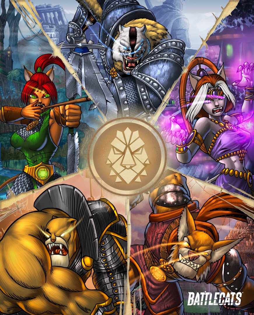 MadCaveStudios's tweet photo. Battlecats Fight For The King #BeautyIn5Words #MadCave #EnterTheMadness #BattlecatsMC #IndieComics #AddictionToFiction #NewComicsDay https://t.co/YX2tfFjQ8X
