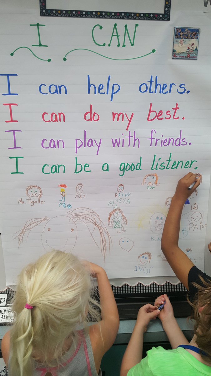 TajalleMarilyn's tweet image. Children are signing our I CAN CHART! #sbsdedu #sbsdssf