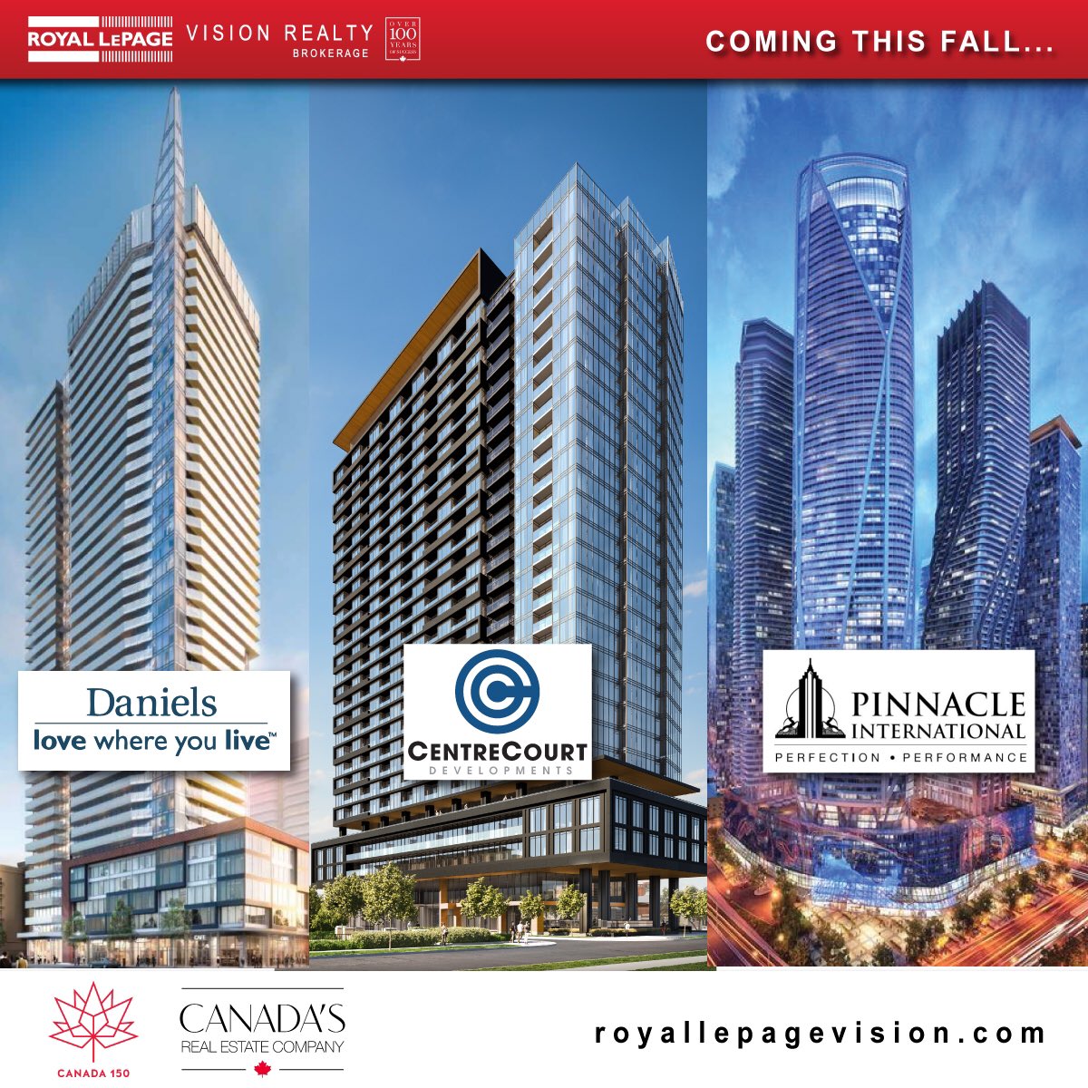 RLPvision's tweet photo. Busy fall of #Condo Launches : #WesleyTower by @TheDanielsCorp, #ZenKingWest by @CentreCourtDev & #1Yonge by @PinnacleINTL. MSG us for more. https://t.co/cYcV3F2SAD