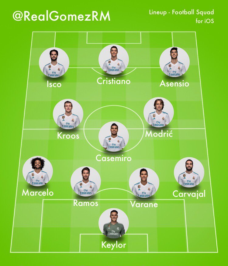 RealGomezRM's tweet photo. El Madrid que necesitamos.

¿Estáis de acuerdo?

#UCL @Nissan_ESP https://t.co/wGWqoqU0XK
