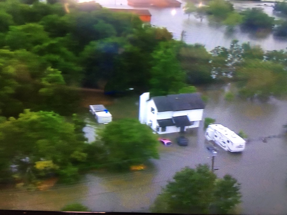 JohnHookfox10's tweet image. #HelpforHouston latest aerials from #Dickinson #TexasFlood   #Fox10Phoenix