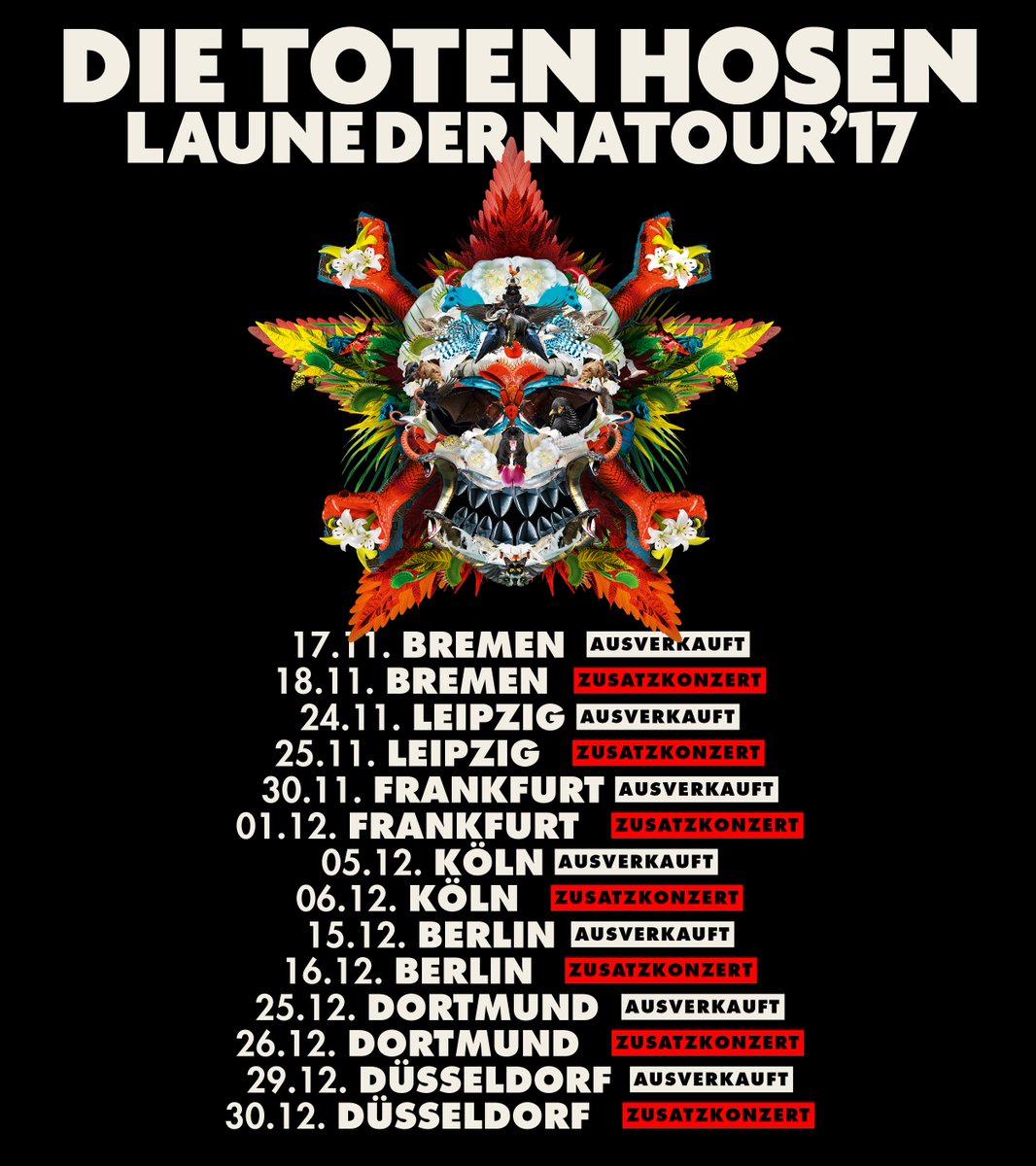 tote hosen tour 2017 tickets