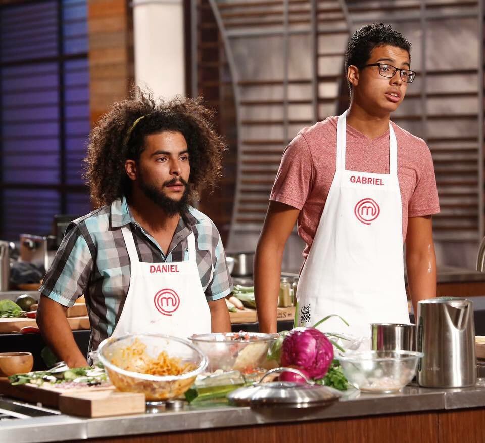 "We have to make what?? In HOW long?" @ChefsLife97  <a href="/GordonRamsay/">Gordon Ramsay</a> <a href="/ChristinaTosi/">Christina Tosi</a> <a href="/Chef_Aaron/">ChefASanchez</a> <a href="/MASTERCHEFonFOX/">MasterChef</a>  #teamhair #teamgabriel