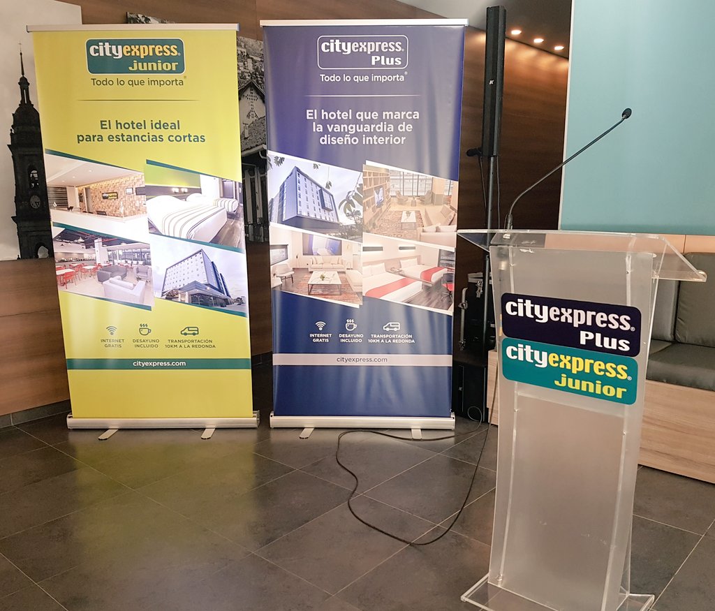 QueDiceJD's tweet photo. #QueLlevar presente en la #RuedaDePrensa de la inauguración de los hoteles @CityExpressMX. ¡Nuevos lugares en #DondeQudarme en #Bogotá! https://t.co/XH6BTI7baE
