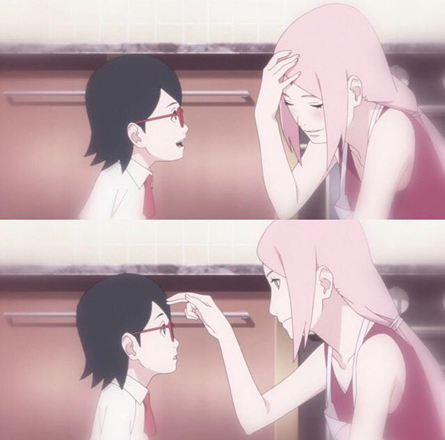 SasukeINA1's tweet photo. Something better than a kiss 👄
-Saki 

#BorutoNarutoNextGenerations #Sarada #Sakura #Uchiha https://t.co/pNuQkPdI55